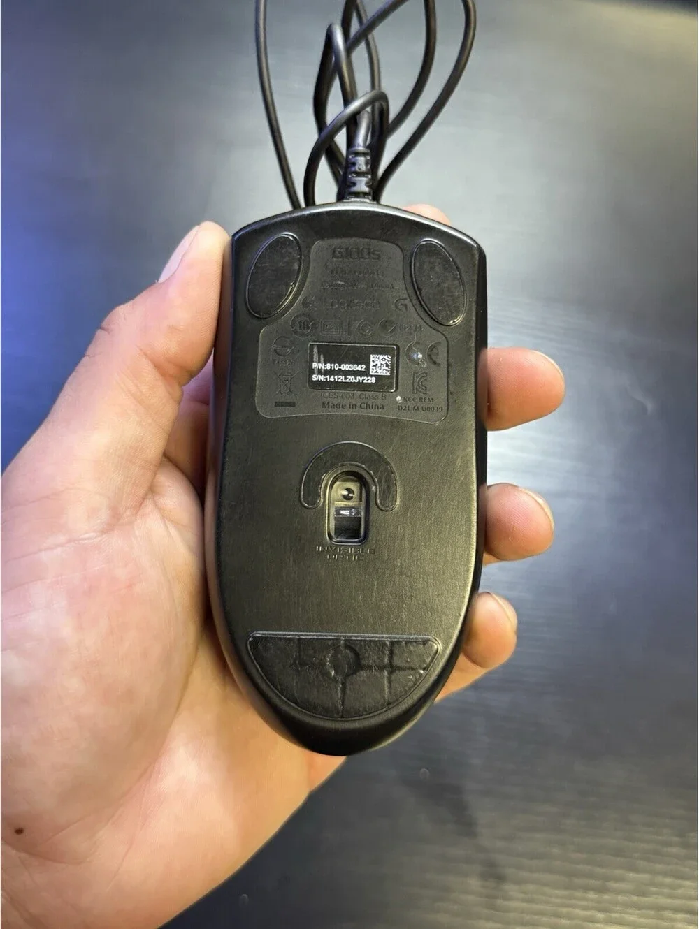 Logitech G100s Optical Gaming Mouse U0039 Wired USB